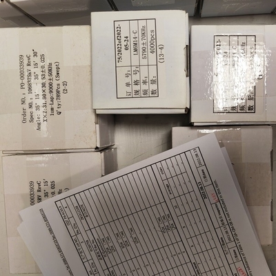 AT Cut Piezoelectric Wafer Quartz Blanks สำหรับไมโครบาลานซ์ Oscillators