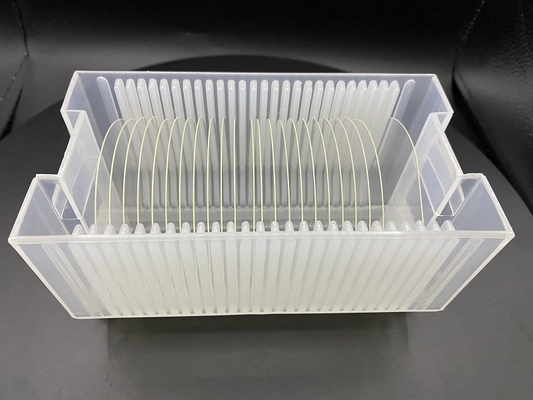 Sapphire Windows Piezoelectric Wafer Semiconductor ทนต่อการขีดข่วน