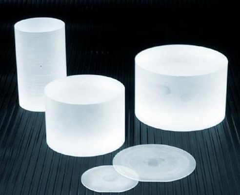 C-plane 0001 Orientation C-plane Sapphire Wafer with A-plane 11-20 แผ่นพื้นหลัก