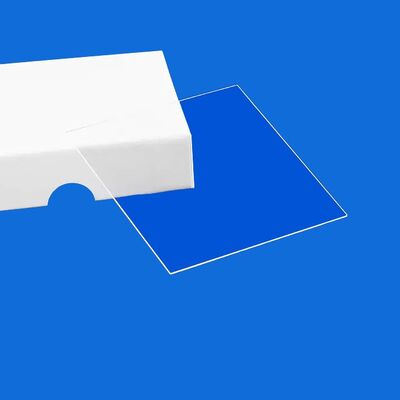 แผ่นเวเฟอร์แซฟไฟร์ตัดอย่างแม่นยำ Al2O3 คริสตัลซับสเตรต ให้ความทนทานและความนำความร้อนที่เหนือกว่าสำหรับอุปกรณ์