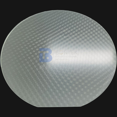 0.5mm 1mm Glass Carrier Wafer ปรับแต่งสำหรับ MEMS และ Semiconductor