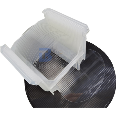 ST Cut Single Crystal Quartz Wafer พร้อมเอฟเฟกต์เพียโซอิเล็กทริกสำหรับการรักษาเสถียรภาพความถี่