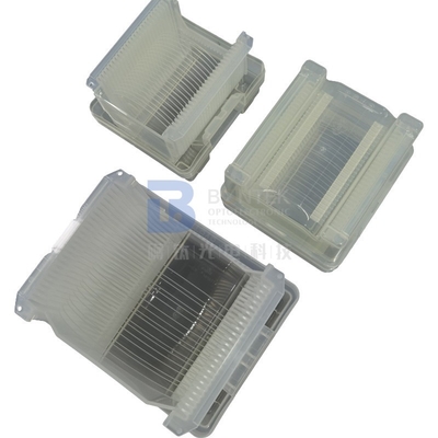 4 &#39;&#39; Double Side Polished Wafer ผลึกเดี่ยวควอตซ์ AT-Cut สำหรับ Resonators