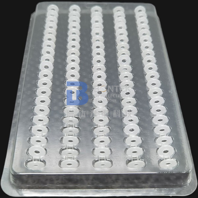 เพียโซอิเล็กทริกลิเธียม Niobate Wafer Ring Shape Orientation Z-cut 36Y-cut