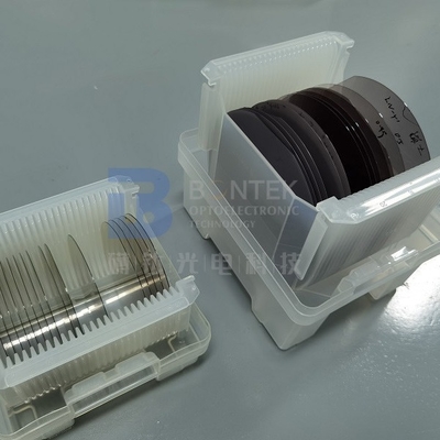 Ra 1nm ลิเธียม Niobate Wafer ใช้ในพื้นที่ใกล้อินฟราเรดและอินฟราเรดกลางที่มองเห็นได้