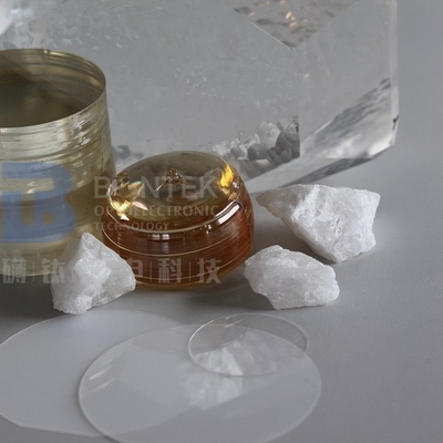 กำหนดเอง LiNbO3 LiTaO3 Piezo Wafer Optical Doped หรือ SAW Grade