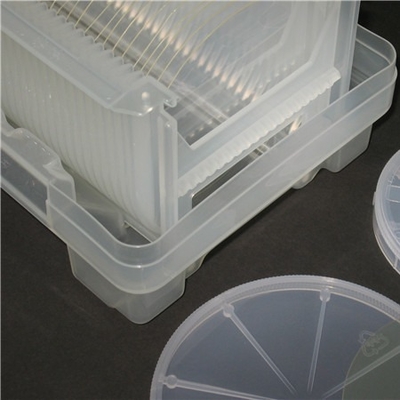 8 นิ้ว Dia 200mm Sapphire Wafer 1.0mm 1sp สำหรับ Epi - Ready Carrier