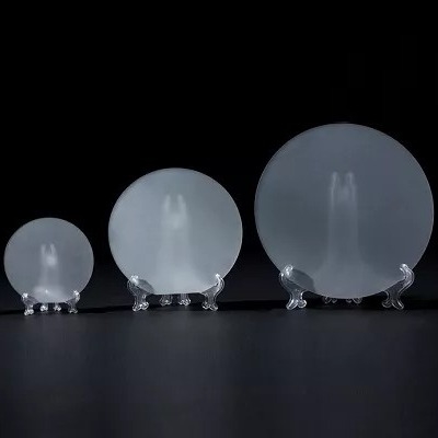 LED เกรด Sapphire Substrate ผลึกเดี่ยวเวเฟอร์ 2 นิ้ว - 6 นิ้ว