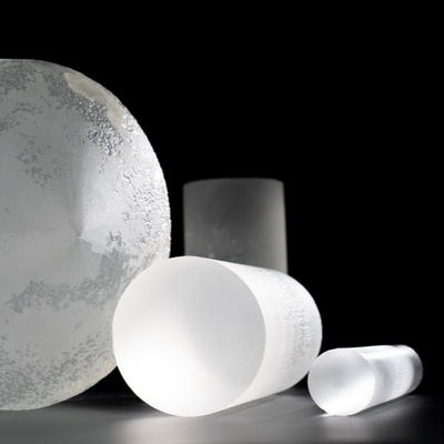 BaF2 Barium Fluoride Infrared Optics Subsrate สำหรับการใช้งานการเรืองแสงด้วยแสง