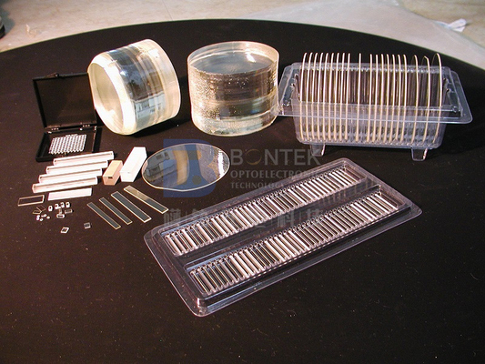 1nm LiNbO3 Wafer ใช้ในพื้นที่ใกล้อินฟราเรดและอินฟราเรดกลางที่มองเห็นได้