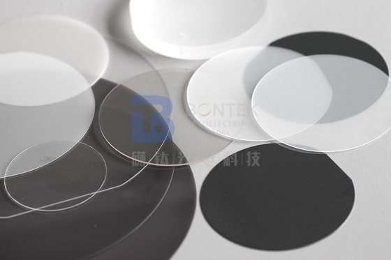 3 นิ้วไม่มีเมล็ดคริสตัลควอตซ์ Wafer AT-Cut ความถี่ควบคุม Piezo Wafer