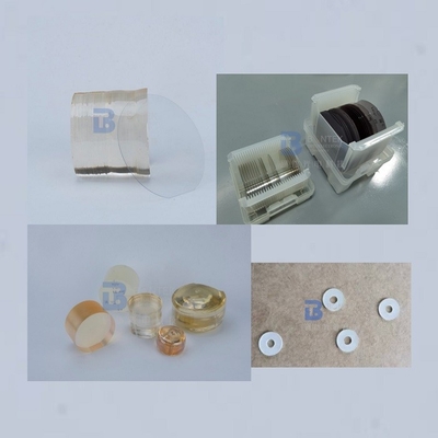 แหวนเพียโซอิเล็กทริกลิเธียม Niobate Wafer Orientation 36Y Cut