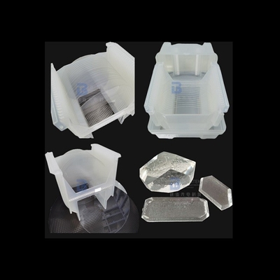 ไม่มีเมล็ด Z Cut Crystal Quartz Wafer 3 นิ้วขัดด้านคู่